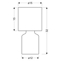 Настільна лампа Candellux INER (41-79855) Diawest