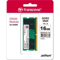 Модуль пам'яті для ноутбука SoDIMM DDR5 16GB 5600 MHz JetRam Transcend (JM5600ASE-16G) Diawest