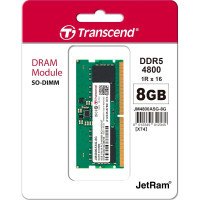 Модуль пам'яті для ноутбука SoDIMM DDR5 8GB 4800 MHz JetRam Transcend (JM4800ASG-8G) Diawest