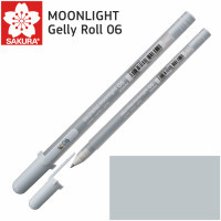 Ручка гелева Sakura MOONLIGHT Gelly Roll 06, Блакитно-сірий (084511320352) Diawest