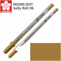 Ручка гелева Sakura MOONLIGHT Gelly Roll 06, Жовта вохра (084511320260) Diawest
