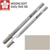 Ручка гелева Sakura MOONLIGHT Gelly Roll 06, Сірий світлий (84511320369) Diawest