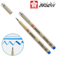 Лайнер Sakura пензель PIGMA Brush, Синій (084511352322) Diawest