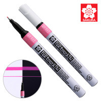 Маркер Sakura Pen-Touch Рожевий, флуоресцентний, тонкий (EXTRA FINE) 0.7мм (084511322684) Diawest