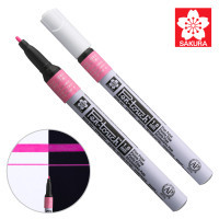Маркер Sakura Pen-Touch Рожевий, флуоресцентний, тонкий (FINE) 1мм (084511322738) Diawest