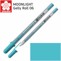 Ручка гелева Sakura MOONLIGHT Gelly Roll 06, Зелено-блакитний (084511320321) Diawest