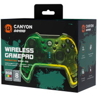 Геймпад Canyon GPW-02 Brighter Wireless RGB 5in1 iOS/Nintendo Crystal (CND-GPW02) Diawest