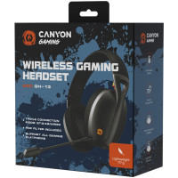 Навушники Canyon GH-13 Ego Wireless Gaming 7.1 Black (CND-SGHS13B) Diawest