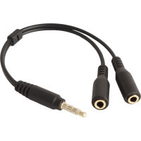 Перехідник XoKo SC-009 Jack 2x3.5-мм jack(M) - 3.5-мм 4pin jack(F) (XOKO SC-009) Diawest
