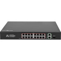 Комутатор мережевий Greenvision GV-010-D-16+2 PG+1 SFP (GV-010-D-16+2PG+1SFP) Diawest