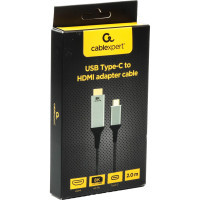 Кабель мультимедійний USB-C to HDMI 2.0m 8K 60Hz Cablexpert (A-CM-HDMIM8K-2M) Diawest