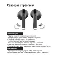 Навушники ColorWay Slim TWS-2 Earbuds Black (CW-TWS2BK) Diawest