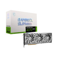 Відеокарта MSI GeForce RTX4070 SUPER 12Gb GAMING X SLIM WHITE (RTX 4070 SUPER 12G GAMING X SLIM WHITE) Diawest