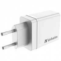 Зарядний пристрій Verbatim USB 30W PD3.0 4-ports white (49701) Diawest