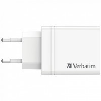 Зарядний пристрій Verbatim USB 30W PD3.0 4-ports white (49701) Diawest