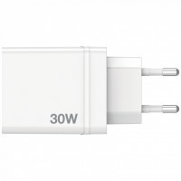 Зарядний пристрій Verbatim USB 30W PD3.0 4-ports white (49701) Diawest