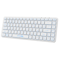 Клавіатура OfficePro SK790W Wireless/Bluetooth White (SK790W) Diawest