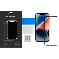 Скло захисне BeCover Apple iPhone 15 Pro Max Black (710594) Diawest