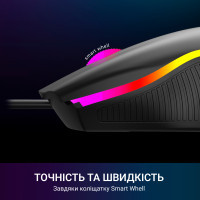 Мишка GamePro GM117 USB Black (GM117) Diawest