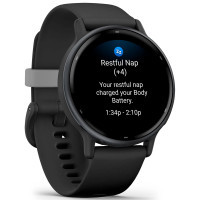 Смарт-годинник Garmin vivoactive 5, Black/Slate, GPS (010-02862-10) Diawest