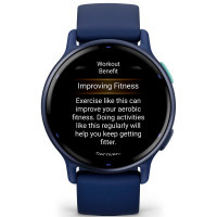 Смарт-годинник Garmin vivoactive 5, Cpt. Blue/Blue Metallic, GPS (010-02862-12) Diawest