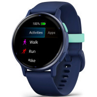 Смарт-годинник Garmin vivoactive 5, Cpt. Blue/Blue Metallic, GPS (010-02862-12) Diawest