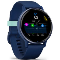 Смарт-годинник Garmin vivoactive 5, Cpt. Blue/Blue Metallic, GPS (010-02862-12) Diawest