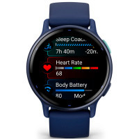 Смарт-годинник Garmin vivoactive 5, Cpt. Blue/Blue Metallic, GPS (010-02862-12) Diawest
