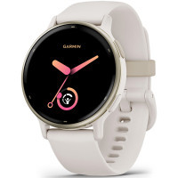 Смарт-годинник Garmin vivoactive 5, Ivory/Cream Gold, GPS (010-02862-11) Diawest