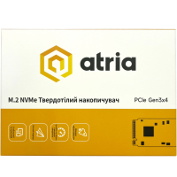 Накопичувач SSD M.2 2280 256GB X500S ATRIA (ATNVMX500S/256) Diawest