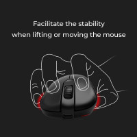 Мишка Zowie EC3-CW Wireless Black (9H.N4ABE.A2E) Diawest