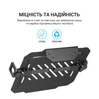 Підставка до ноутбука OfficePro для кронштейнів VESA 75x75,100x100 (LH313B) Diawest