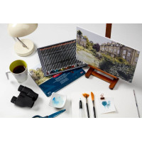 Олівці кольорові Derwent Graphitint акварельні графітні 12 шт, метал. коробці (5028252167406) Diawest