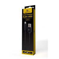 Дата кабель USB 2.0 AM to Lightning 2.0m 2.1A Cablexpert (CCDB-mUSB2B-AMLM-6) Diawest