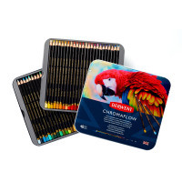 Олівці кольорові Derwent Chromaflow 48 кол. у металевому пеналі (5028252627511) Diawest