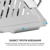 Підставка до ноутбука OfficePro для кронштейнів VESA 75x75,100x100 +RGB (LH474W) Diawest