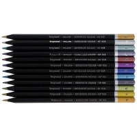 Олівці кольорові Bruynzeel EXPRESSION METALLIC, 12 шт. (8712079468422) Diawest