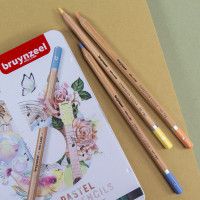 Олівці кольорові Bruynzeel EXPRESSION PASTEL, 12 кольорів (8712079468415) Diawest