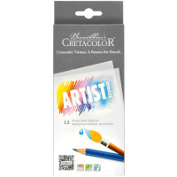 Олівці кольорові Cretacolor Artist Studio Line, акварельні 12 кольорів (9014400276850) Diawest