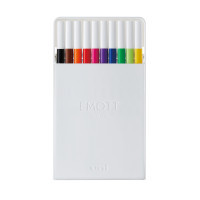 Лайнер UNI набір Emott Standard Color 0.4 мм 10 кольорів (PEM-SY/10C.01SC) Diawest