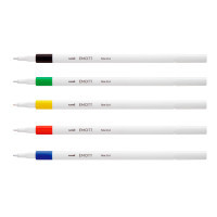 Лайнер UNI набір Emott Vivid Color 0.4 мм 5 кольорів (PEM-SY/5C.01VC) Diawest