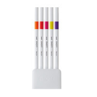 Лайнер UNI набір Emott Passion Color 0.4 мм 5 кольорів (PEM-SY/5C.02PC) Diawest