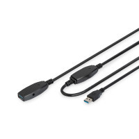 Дата кабель USB 3.0 AM/AF 10.0m Active Cable Digitus (DA-73105) Diawest