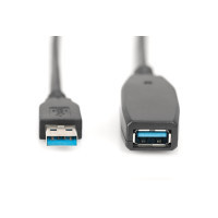 Дата кабель USB 3.0 AM/AF 10.0m Active Cable Digitus (DA-73105) Diawest