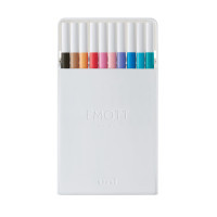 Лайнер UNI набір Emott Soft Pastel Color 0.4 мм 10 кольорів (PEM-SY/10C.02SPC) Diawest
