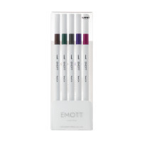 Лайнер UNI набір Emott Vintage Color 0.4 мм 5 кольорів (PEM-SY/5C.03VC) Diawest