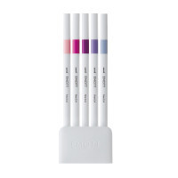 Лайнер UNI набір Emott Floral Color 0.4 мм 5 кольорів (PEM-SY/5C.07FC) Diawest