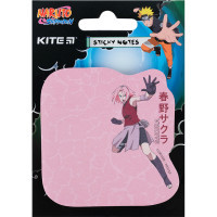 Папір для нотаток Kite з клейким шаром Naruto 70х70 мм, 50 аркушів (NR23-298-2) Diawest