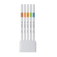 Лайнер UNI набір Emott Nature Color 0.4 мм 5 кольорів (PEM-SY/5C.06NC) Diawest