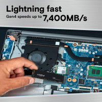 Накопичувач SSD M.2 2280 1TB T500 Micron (CT1000T500SSD8) Diawest